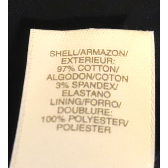 Liz Claiborne Women's Dress Size 8 Cap Sleeves Retro Fit And Flare Black White - Picture 5 of 8